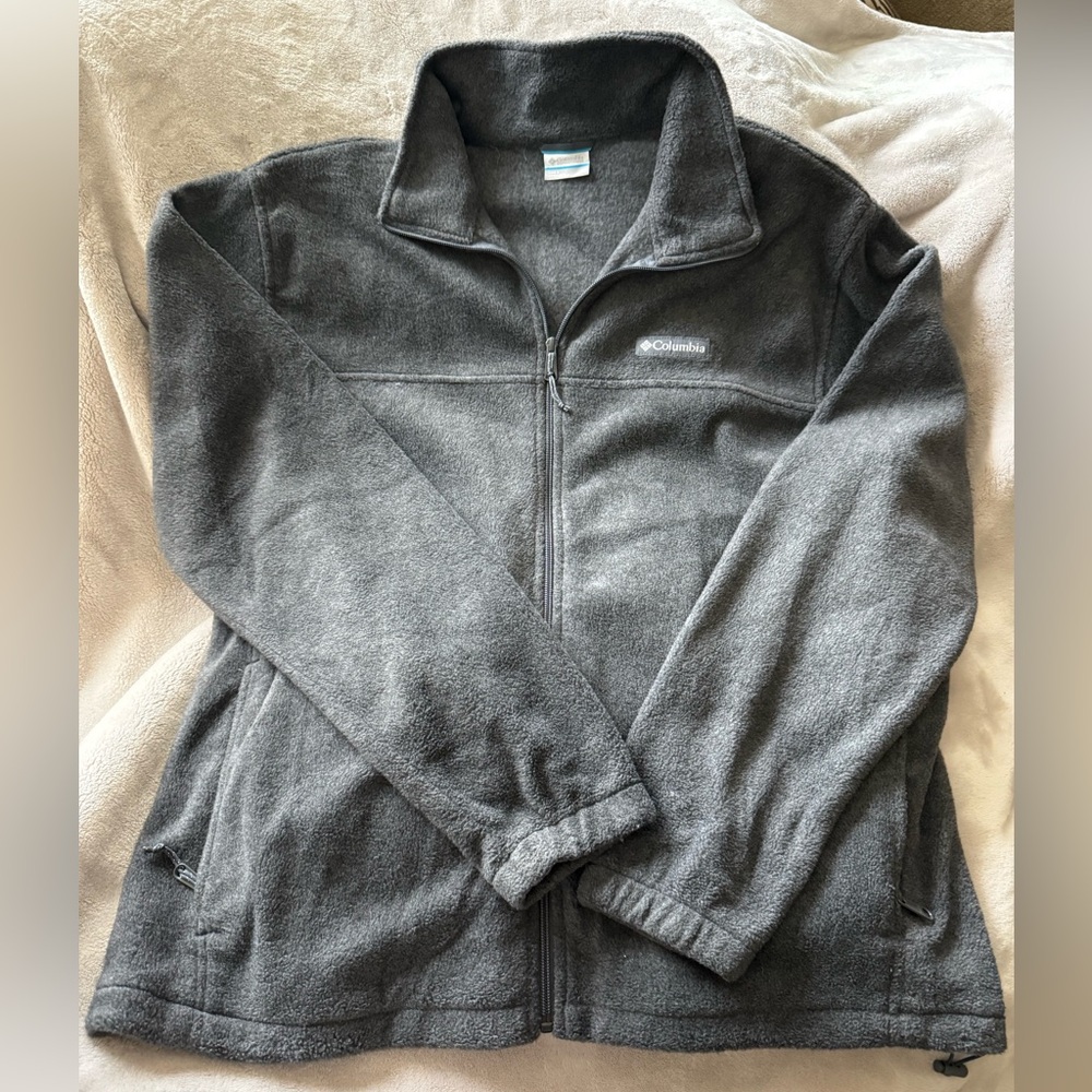 Columbia Charcoal Fleece Jacket